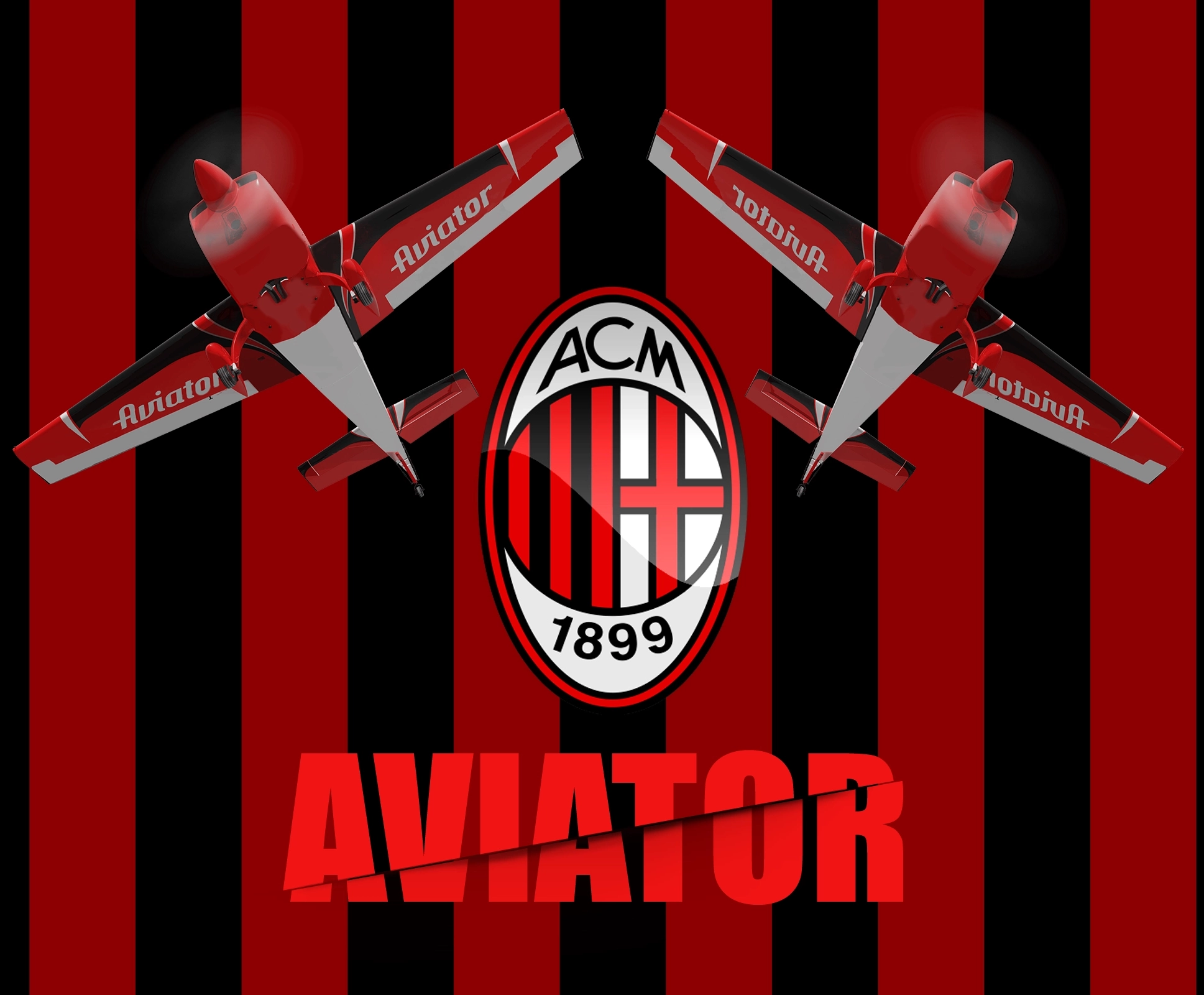 AC Milan and Aviator