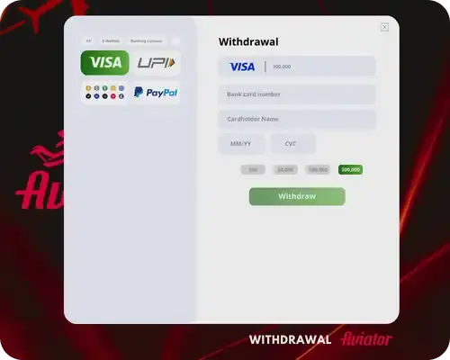 Aviator withdrawal casino