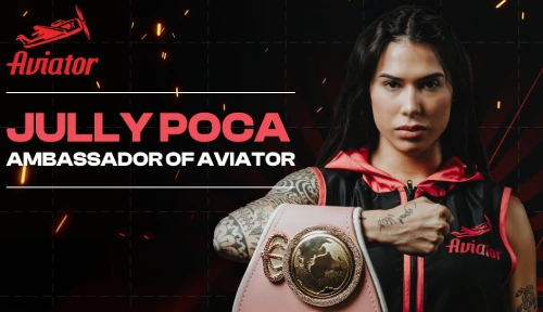 Jully Poca Aviator ambassador